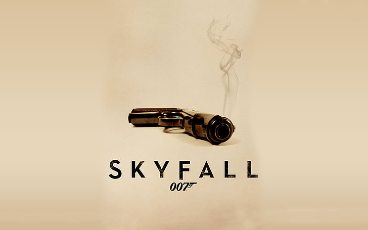 Skyfall 007 Hollywood Movies、Skyfall wallpaper、Movies、Hollywood Movies、hollywood、light、gun、brown、smoke、background、 HDデスクトップの壁紙