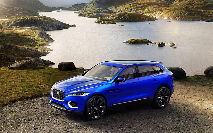Jaguar Crossover Concept bonito, carro-conceito jaguar, HD papel de parede