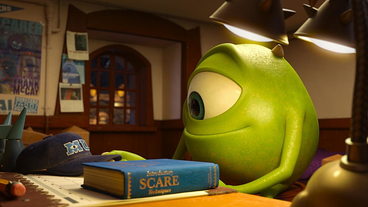 Film, Monsters University, Mike Wazowski, HD-Hintergrundbild