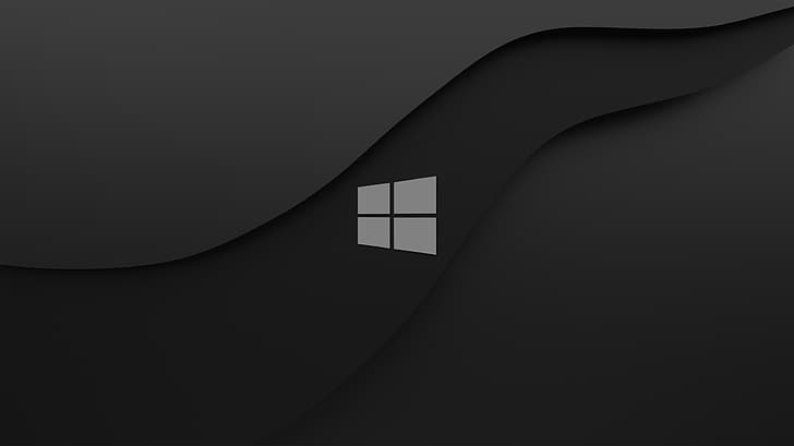 Windows 10, abstract, HD wallpaper