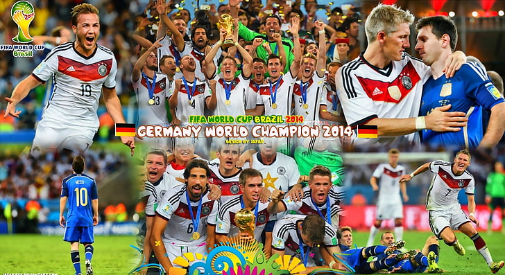 GERMANY WORLD CHAMPION 2014, เสื้อยืดคอวีสีขาวและสีแดงสำหรับผู้ชาย, กีฬา, ฟุตบอล, อาดิดาส, เวิร์ลคัพ 2014, ลิโอเนลเมสซี่, เมสซี่, บาเยิร์นมุนเชน, ฟีฟ่าเวิลด์คัพ 2014, ฟุตบอลโลก, เมซุตโอซิล, ฟุตบอลโลกของเยอรมนี, เยอรมนี, ฟุตบอลโลกอาร์เจนตินา, ลิโอเนลเมสซี่อาร์เจนตินา, ฟุตบอลโลกบราซิล 2014, บาสเตียนชไวน์สไตเกอร์, ฟุตบอลโลก 2014 รอบสุดท้าย, มาริโอโกเอตเซ่, วอลล์เปเปอร์ HD