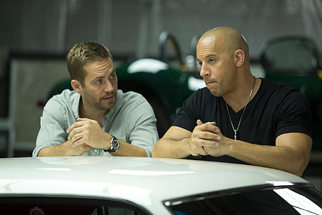Vin Diesel e Paul Walker, VIN Diesel, Paul Walker, Dominic Toretto, Brian O'Conner, The Fast and the Furious 6, Fast and furious 6, Sfondo HD HD wallpaper