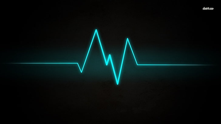 heartbeat wave, HD wallpaper