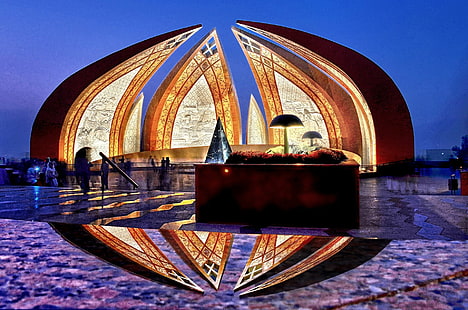 Denkmäler, Pakistan Denkmal, Islamabad, Denkmal, Pakistan, HD-Hintergrundbild HD wallpaper