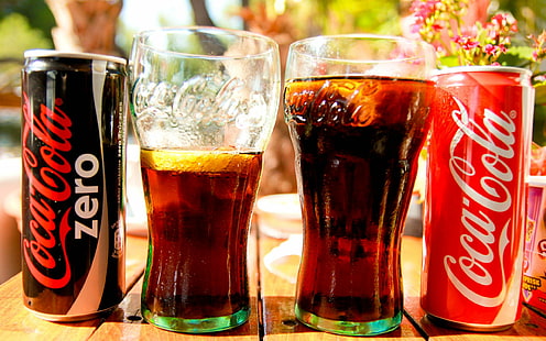 Dosen, Coca Cola, Soda, HD-Hintergrundbild HD wallpaper