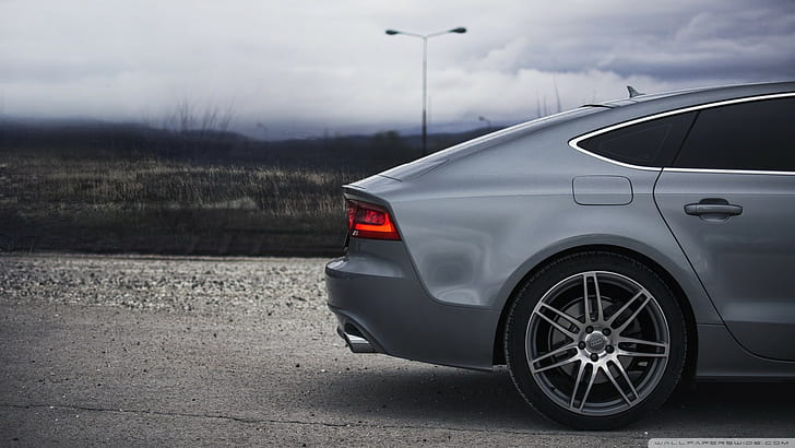 Audi A7, Audi, Auto, Fahrzeug, silberne Autos, HD-Hintergrundbild