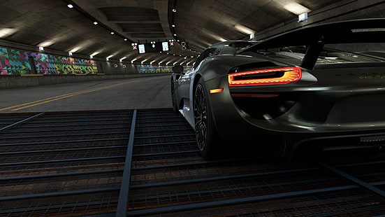 автомобиль, Porsche, Porsche 918 Spyder, HD обои HD wallpaper