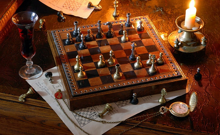 Brettspiele, Schach, HD-Hintergrundbild