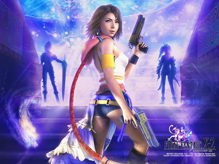 Final Fantasy x 2, HD-Hintergrundbild
