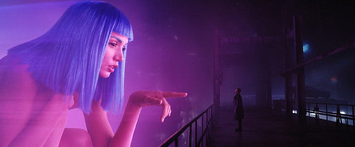 Bladerunner, Klingenläufer, Klingenläufer 2049, Ana de Armas, Ryan Gosling, Cyberpunk, HD-Hintergrundbild