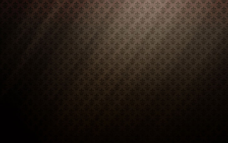 brown and gray Fleur-de-lis print textile, line, obliquely, shadow, patterns, spots, HD wallpaper
