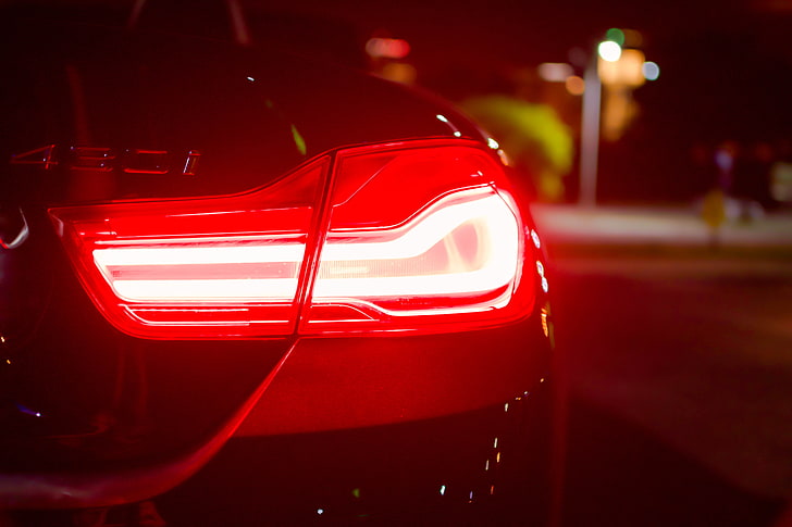 ضوء السيارة الخلفي ، المصابيح الأمامية ، السيارة ، الضوء، خلفية HD