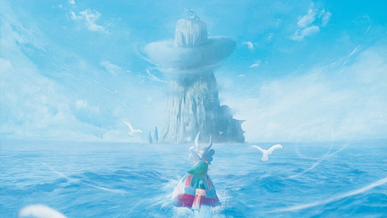 Zelda, The Legend of Zelda: The Wind Waker, King of Red Lions, Link, วอลล์เปเปอร์ HD HD wallpaper