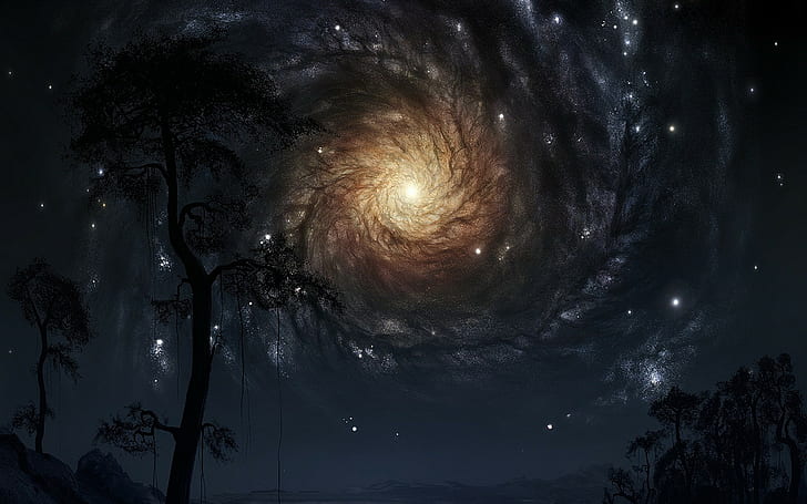 Perjalanan, alam semesta, Wallpaper HD