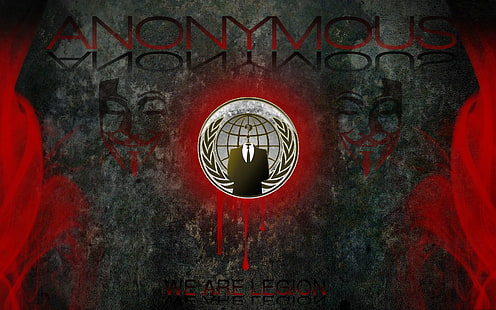 Anonymes Hintergrundbild, Hacken, Anonym, HD-Hintergrundbild HD wallpaper