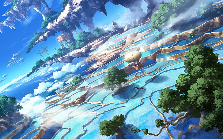 ilustrasi digital game, anime, karya seni, Wallpaper HD