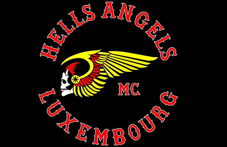 Dark, Anarchy, Hells Angels, Motorcycle Club, HD wallpaper