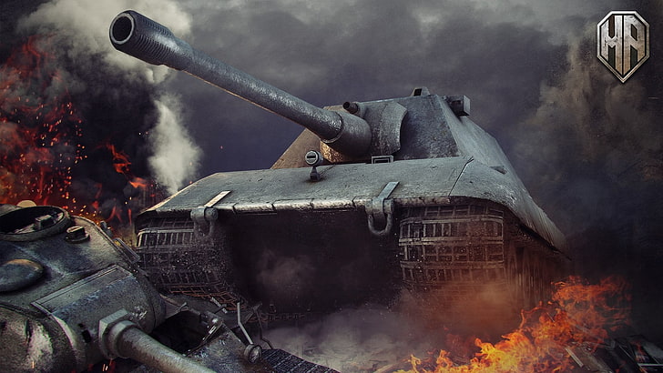 World of Tanks, танк, бойни игри, видео игри, E 100, HD тапет
