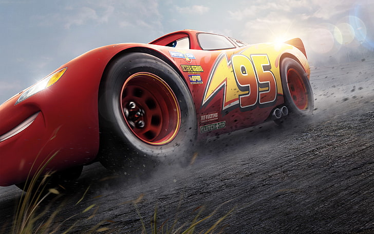 Lightning McQueen Cars 3 4K 8K, Autos, Lightning, McQueen, HD-Hintergrundbild