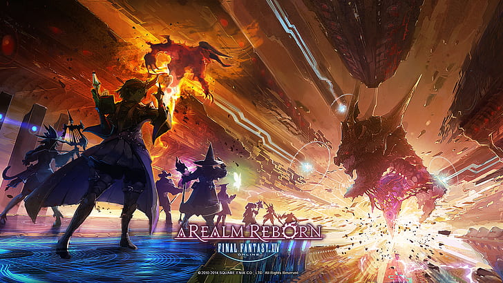 Final Fantasy XIV, Final Fantasy XIV: A Realm Reborn, mmorpg, Square Enix, HD wallpaper