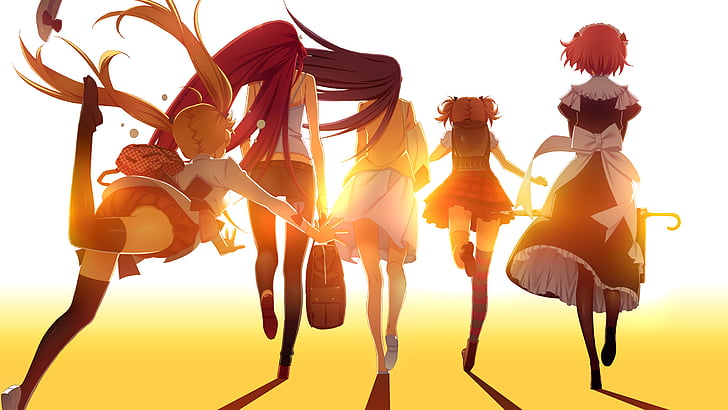 Anime, Grisaia (Series), Amane Suou, Grisaia No Kajitsu, Makina Irisu, Michiru Matsushima, Sachi Komine, Yumiko Sakaki, HD wallpaper