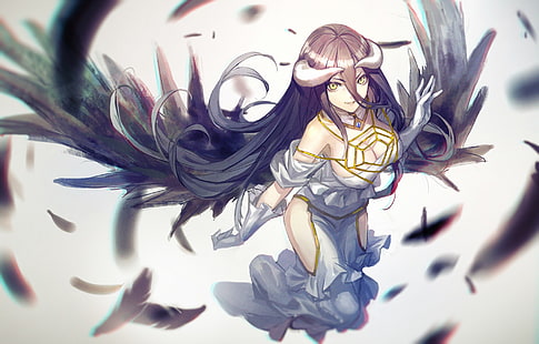 Overlord (anime), Albedo (OverLord), HD tapet HD wallpaper