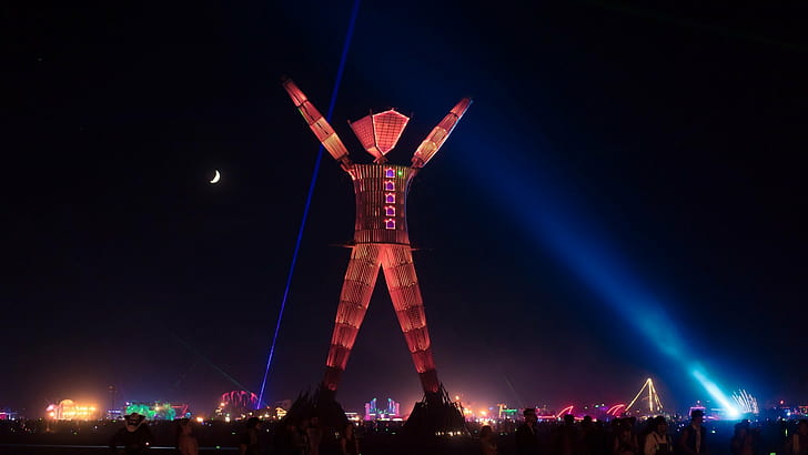 Burning Man, HD wallpaper