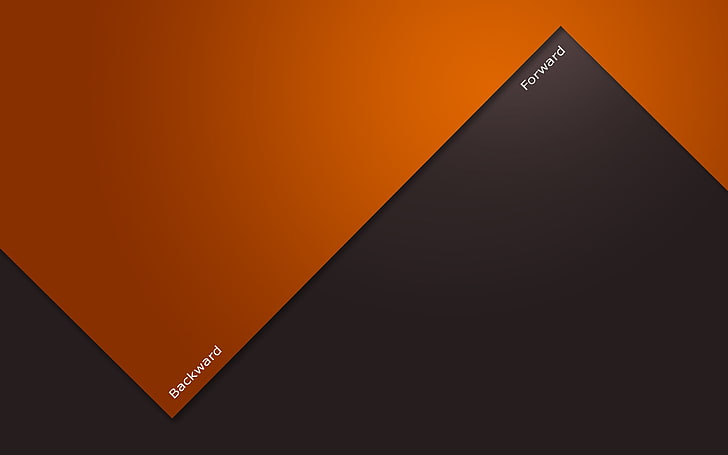 black and orange artwork, minimalism, lettering, mountain, picture, HD wallpaper