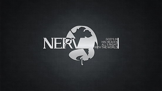 Neon Genesis Evangelion, Nerv, HD papel de parede HD wallpaper