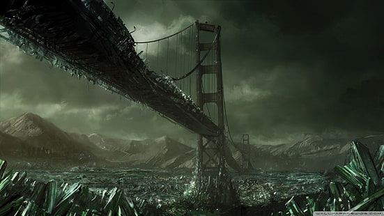 Command and Conquer 3: Tiberium Wars, bridge, Sfondo HD HD wallpaper