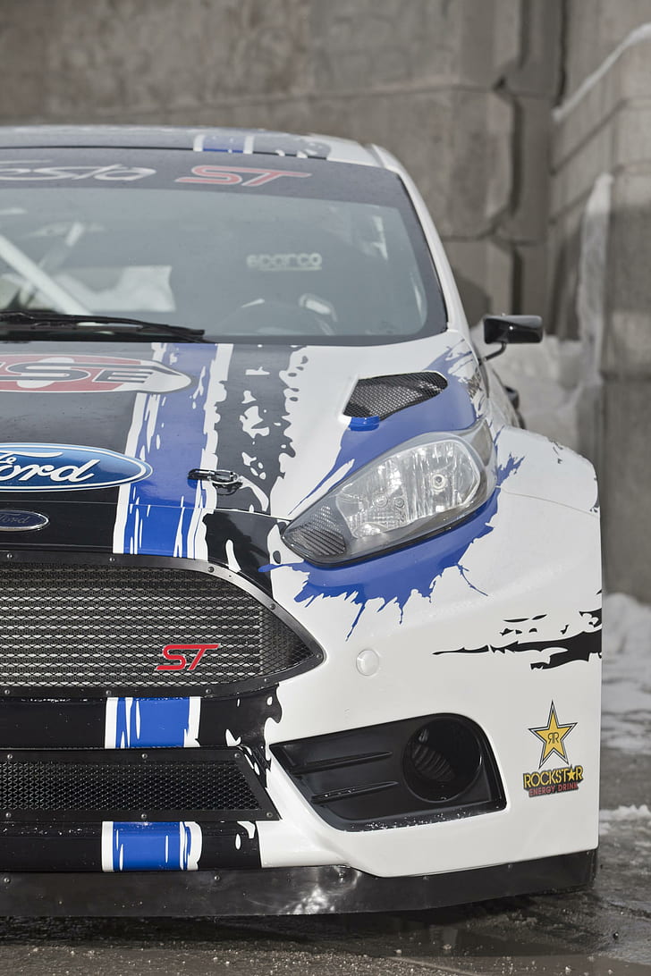 Ford Fiesta RS WRC, ford fiesta st_grc_racer, mobil, Wallpaper HD, wallpaper seluler