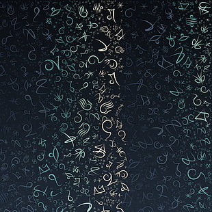 Schwarzer Hintergrund mit Text-Overlay, Materialstil, einfach, bunt, Android Marshmallow, HD-Hintergrundbild HD wallpaper