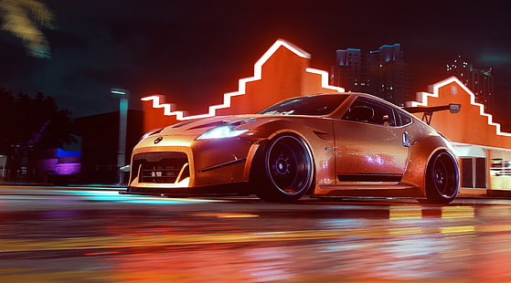 Need for Speed ​​Wärme, Need For Speed, Nissan 370Z, Rennwagen, HD-Hintergrundbild HD wallpaper