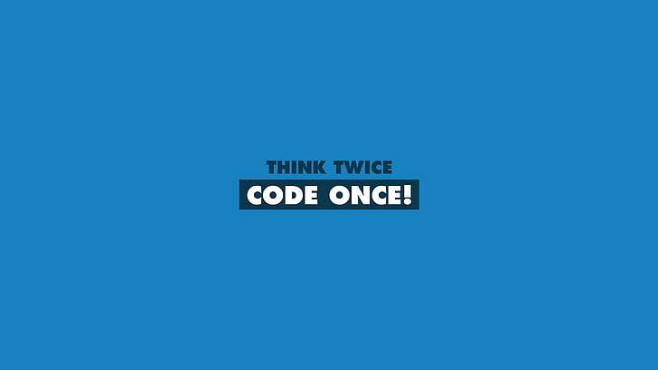latar belakang biru dengan hamparan teks, Teknologi, Pemrograman, Kode, Wallpaper HD