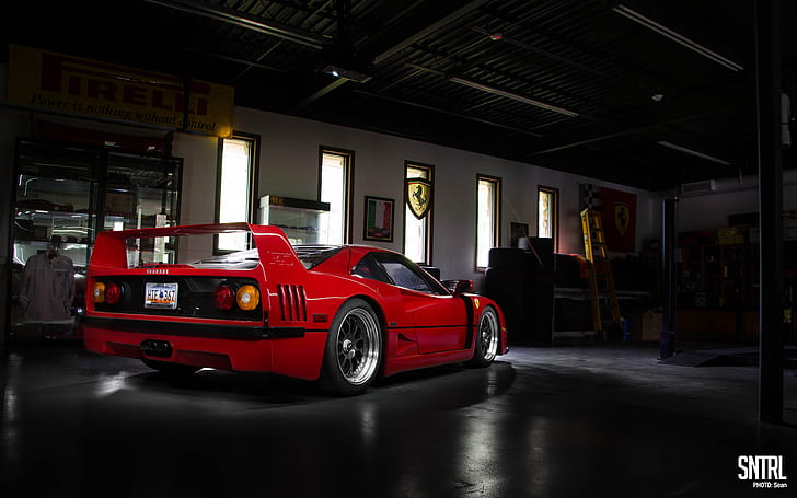 Ferrari F40 HD, cars, ferrari, f40, HD wallpaper