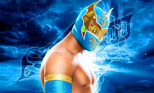WWE Sin Cara, Rey Mysterio, WWE`` campeón de la wwe, Fondo de pantalla HD HD wallpaper