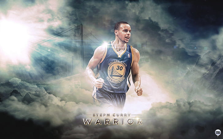 Stephen Curry, Golden State Warriors, människor, HD tapet