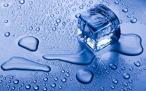 Eiswürfel, Wasser, HD-Hintergrundbild HD wallpaper