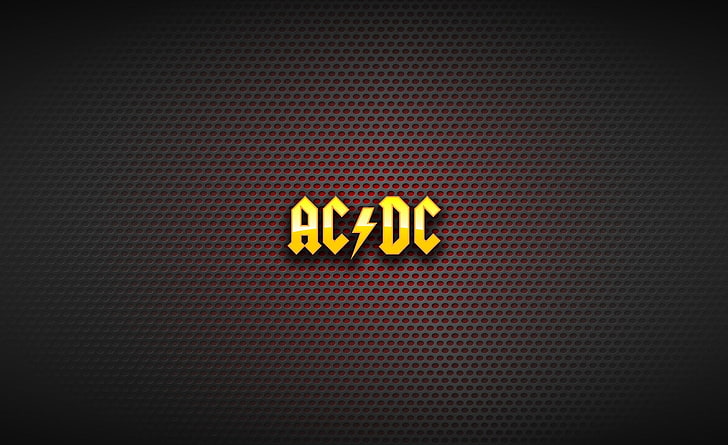 music, wallpaper, rock, logo, texture, classic, AC/DC, Australian band, by remaining Godzilla, formed rock band in Sydney, world success, rock monsters, rock stars, the best of the best, AC/ DC, HD wallpaper
