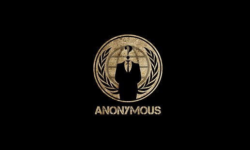 anônimo, computador, hacker, legião, máscara, citação, HD papel de parede HD wallpaper