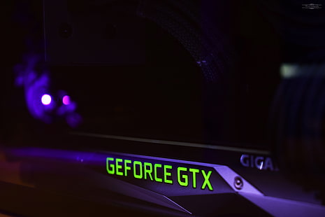 엔비디아 지포스 gtx, GPU, 기술, HD 배경 화면 HD wallpaper