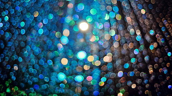 Bokeh, Disco, Blendung, Licht, Viele, psychedelisch, HD-Hintergrundbild HD wallpaper