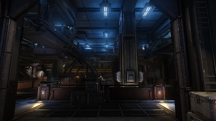 لقطة شاشة لألعاب الفيديو ، Star Citizen ، أول شخص مطلق النار ، مستقبلية ، خيال علمي ، ألعاب فيديو ، لقطة شاشة ، CryEngine، خلفية HD