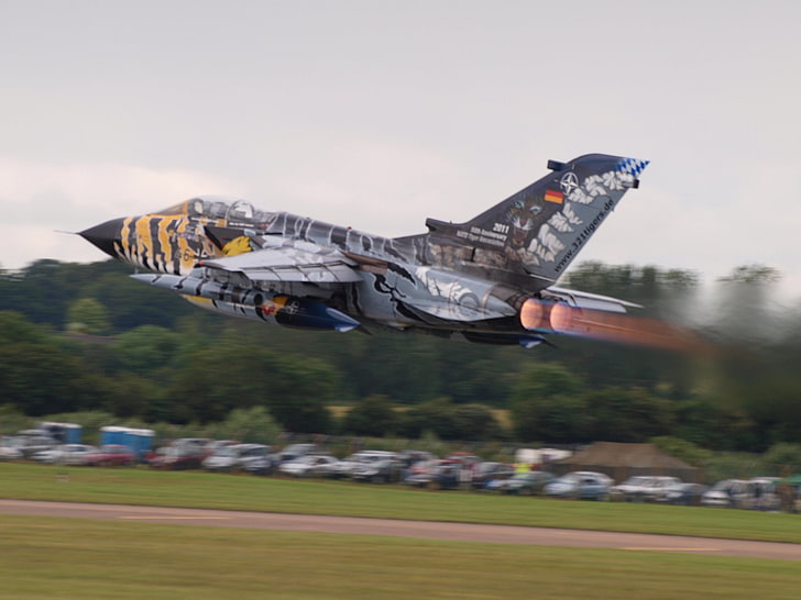 air, aircrafts, fighter, germany, jet, panavia, tornado, HD wallpaper