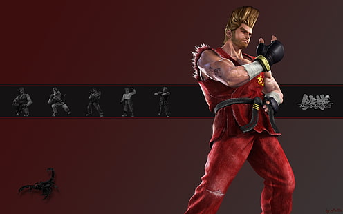 Пол Феникс Tekken 6 tekken 6 Пол Видеоигры Tekken HD Art, tekken 6, Пол Феникс, HD обои HD wallpaper