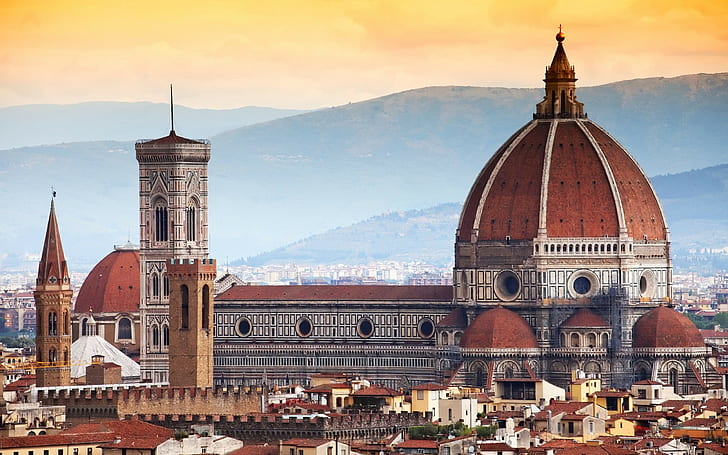 Firenze, Italien, Gebäude, HD-Hintergrundbild