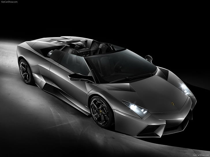 Lamborghini Reventon Roadster Escuro, escuro, roadster, lamborghini, reventon, carros, HD papel de parede