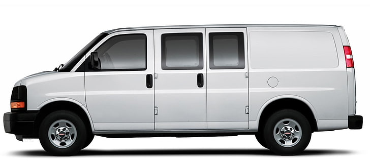 GMC Savana Cargo Van, 2003 gmc_savana minivan, carro, HD papel de parede