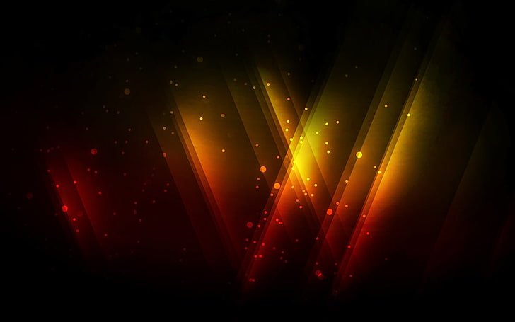 flares, color correction, abstract, colorful, digital art, HD wallpaper