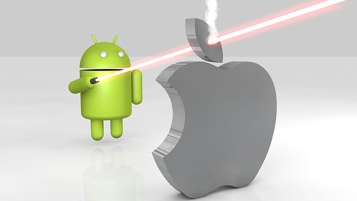 Apple Vs Android Hd Pictures Android Apple Pictures Hd Wallpaper Wallpaperbetter